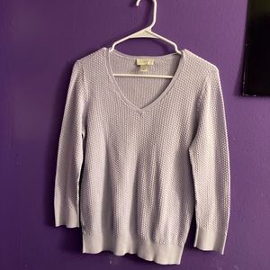 LOFT women’s lavender / pastel purple cozy sweater very soft! Size medium